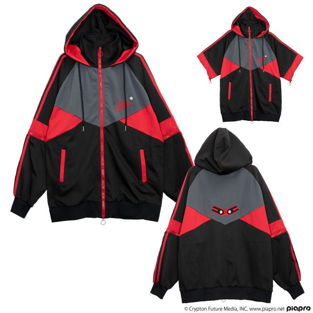 Meiko x Listen Flavor - 2-way Jersey Hoodie