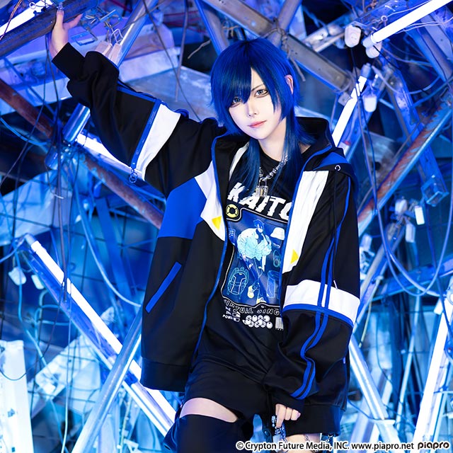 Kaito x Listen Flavor - 2-way Jersey Hoodie