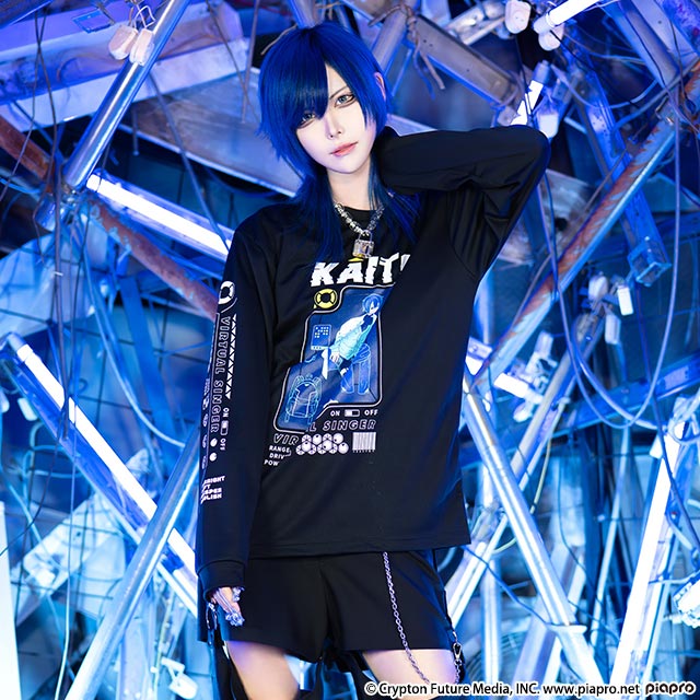 Kaito x Listen Flavor - Hatsune Miku Long T-shirt