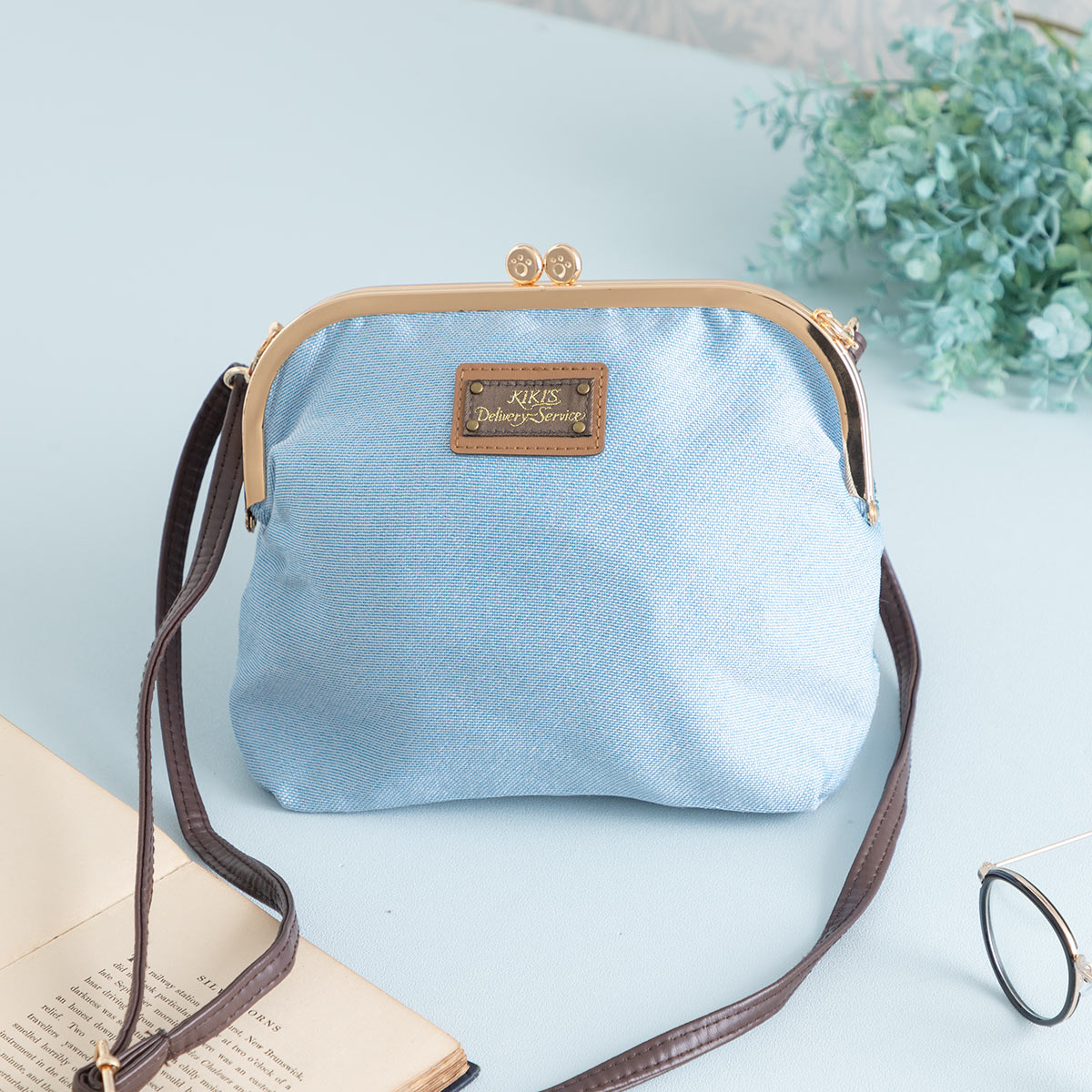 Kiki's Delivery Service - Blue Carpet Clasp Shoulder Pouch