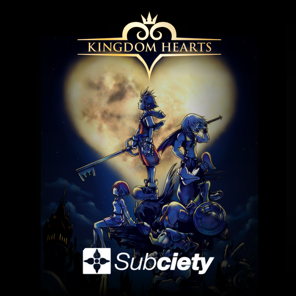 Kingdom Hearts x Subciety Fashion Collection - Heartless Trucker Cap