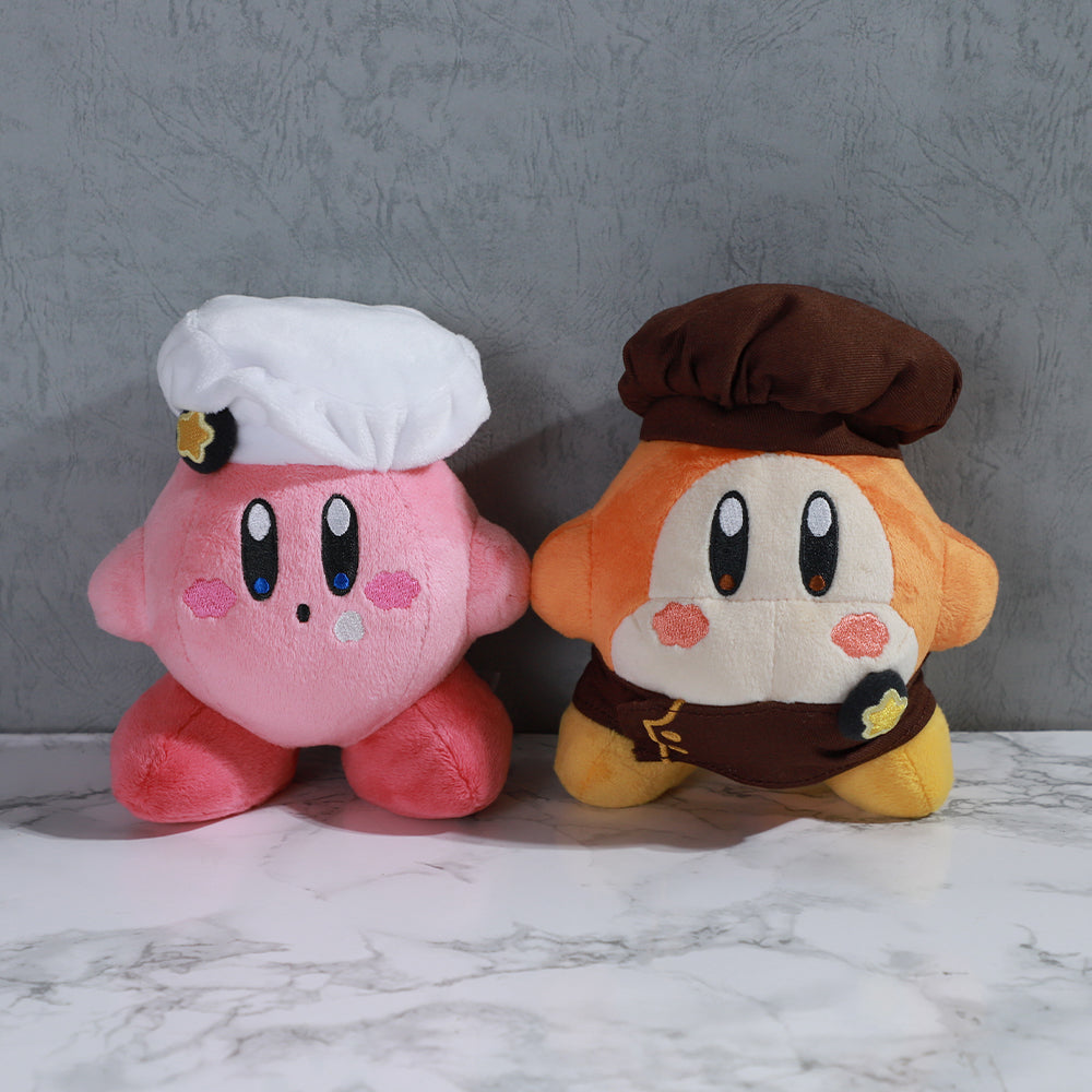 Kirby Cafe Petit Limited Store - Kirby and Waddle Dee Plushes (2