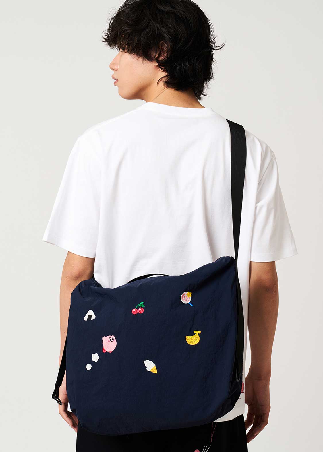 Kirby X Graniph Fashion Collection - Gourmet Race Nylon Shoulder Bag