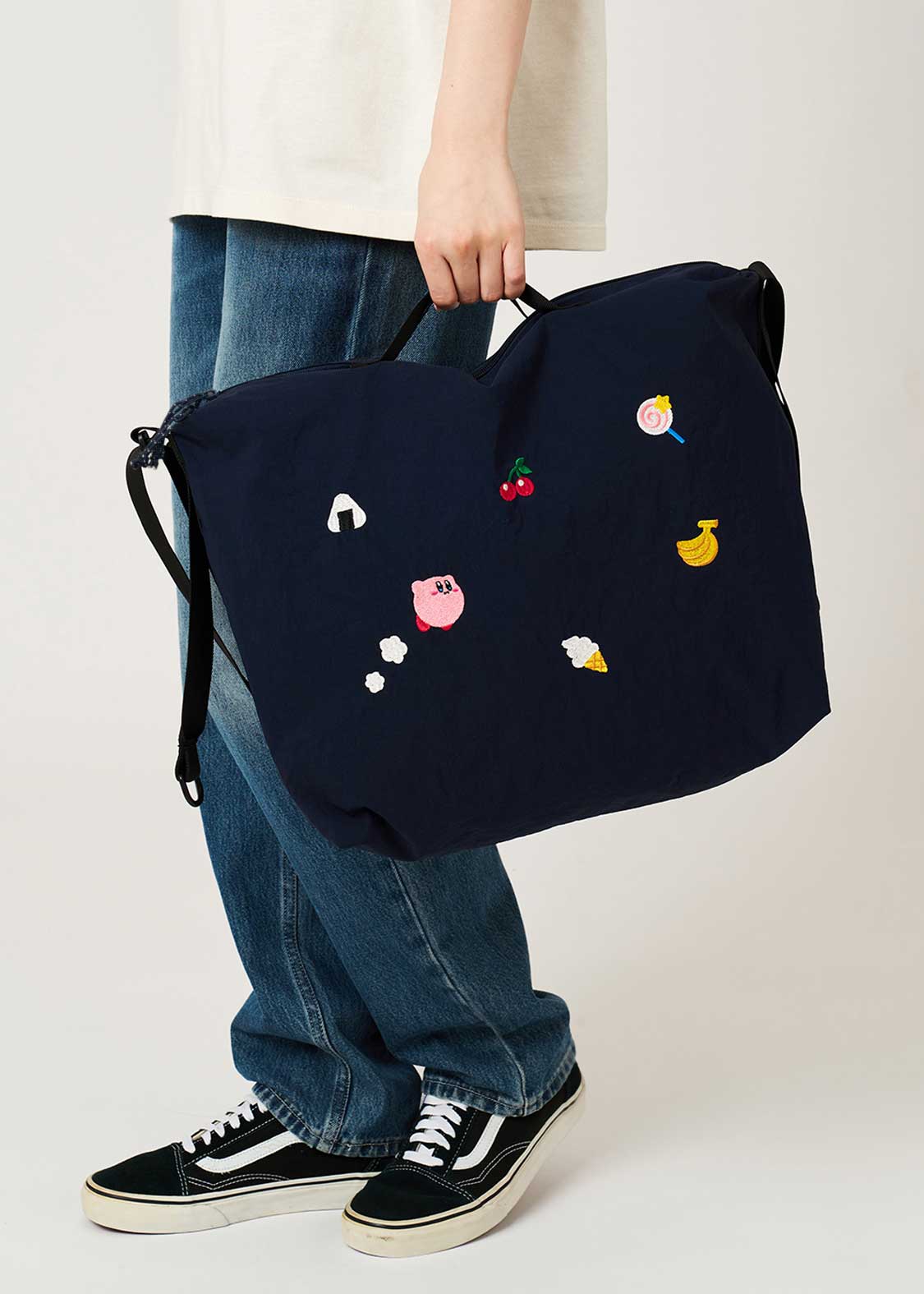 Kirby X Graniph Fashion Collection - Gourmet Race Nylon Shoulder Bag