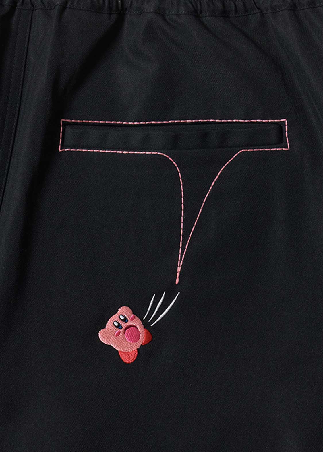 Kirby X Graniph Fashion Collection - Inhale The Stitches Big Silhouette Shorts
