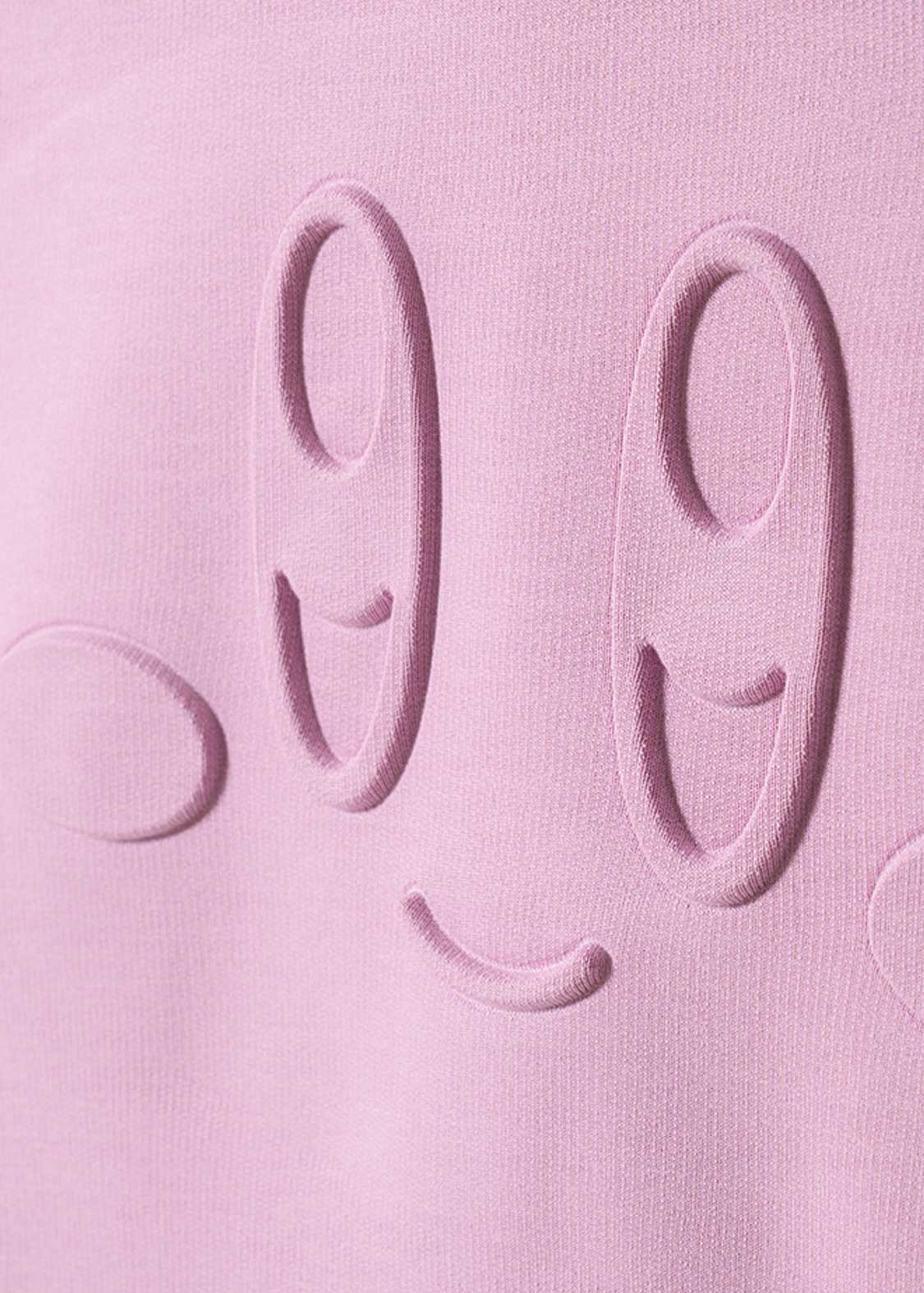 Kirby X Graniph Fashion Collection - Kirby Face Oversized Short Sleeve Hoodie