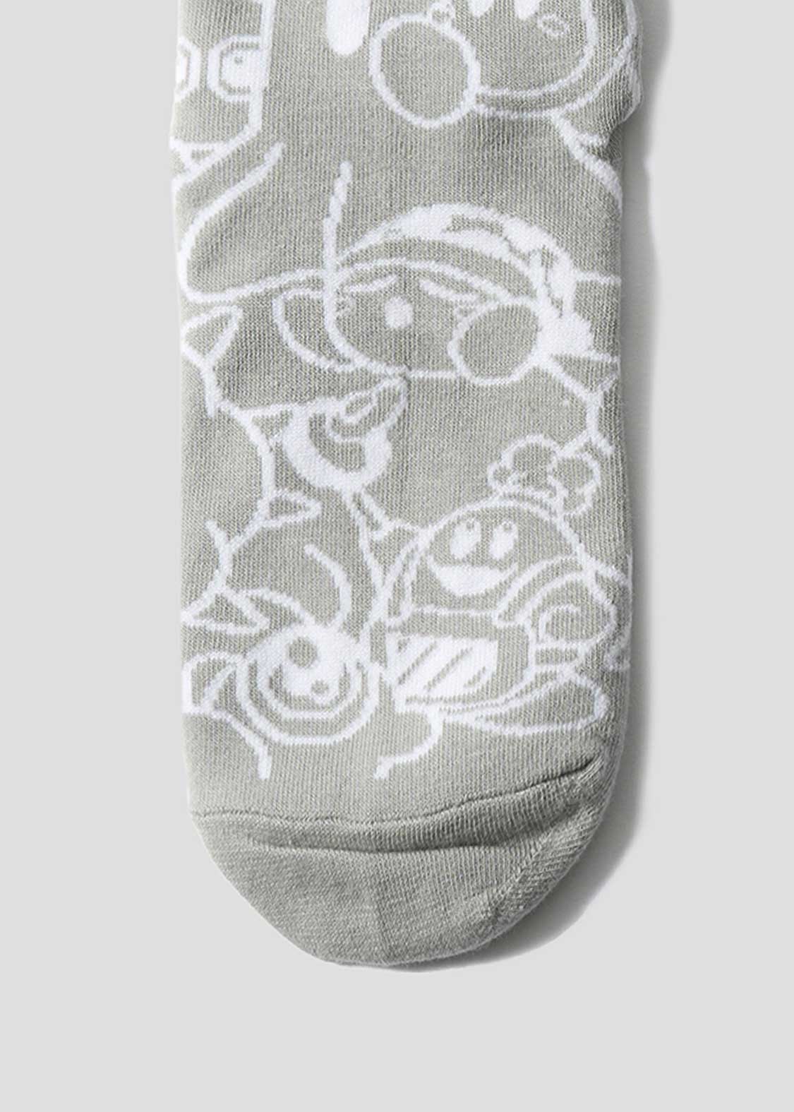 Kirby X Graniph Fashion Collection - Pattern Mid-lenght Socks