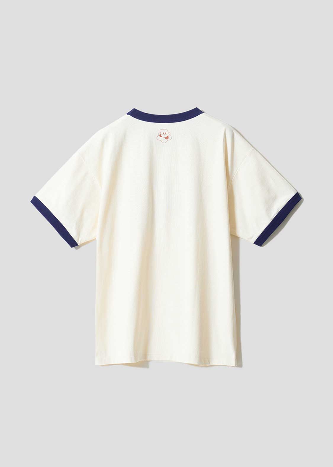 Kirby X Graniph Fashion Collection - This is tough! Big Silhouette Trim T-Shirt