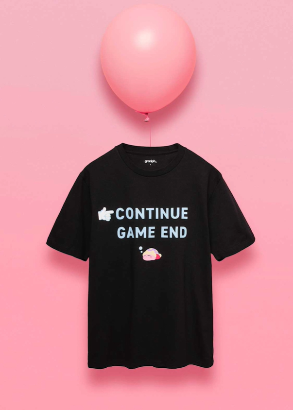Kirby X Graniph Fashion Collection - Continue T-Shirt