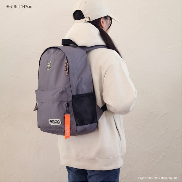 Kirby of The Stars - Kirby Wood Camp OUTDOOR Products Collaboration Daypack (M)