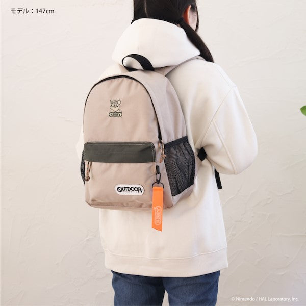 Kirby of The Stars - Kirby Wood Camp OUTDOOR Products Collaboration Daypack (S)