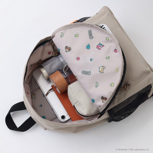 Kirby of The Stars - Kirby Wood Camp OUTDOOR Products Collaboration Daypack (S)