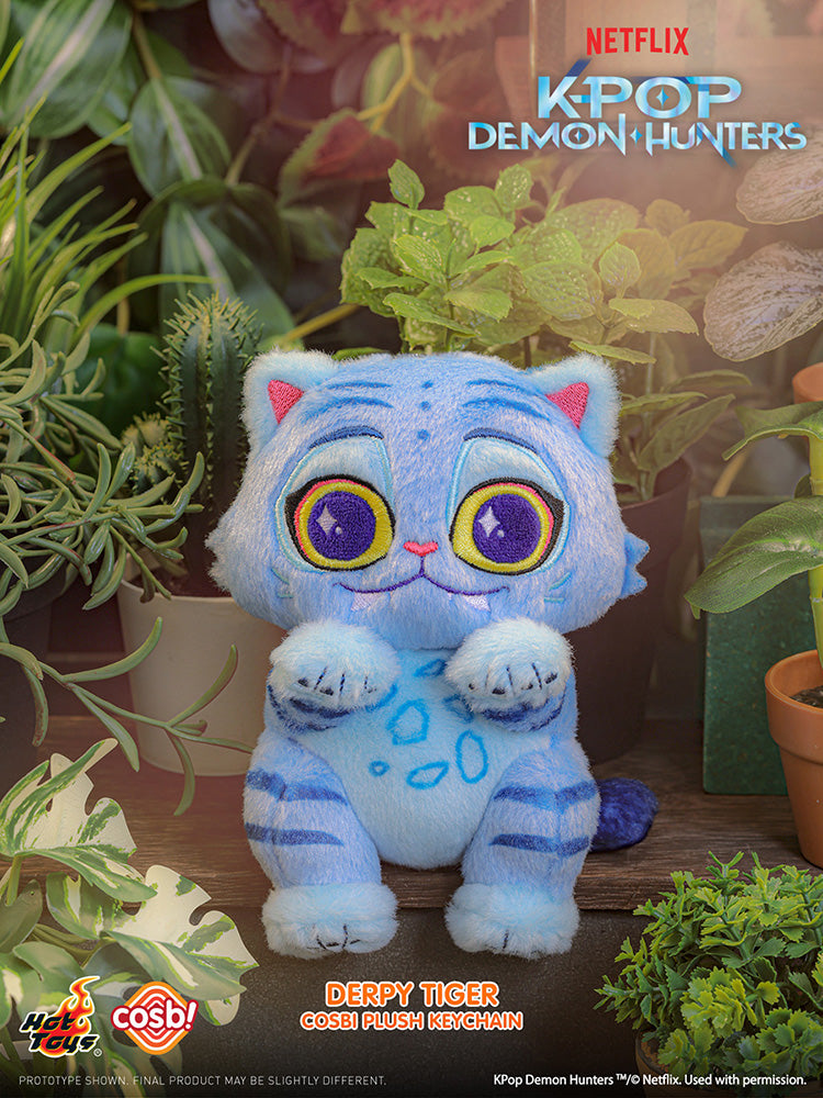 Kpop Demon Hunters Cosbi - Derpi Plush Keychain Box of 6 Types RANDOM