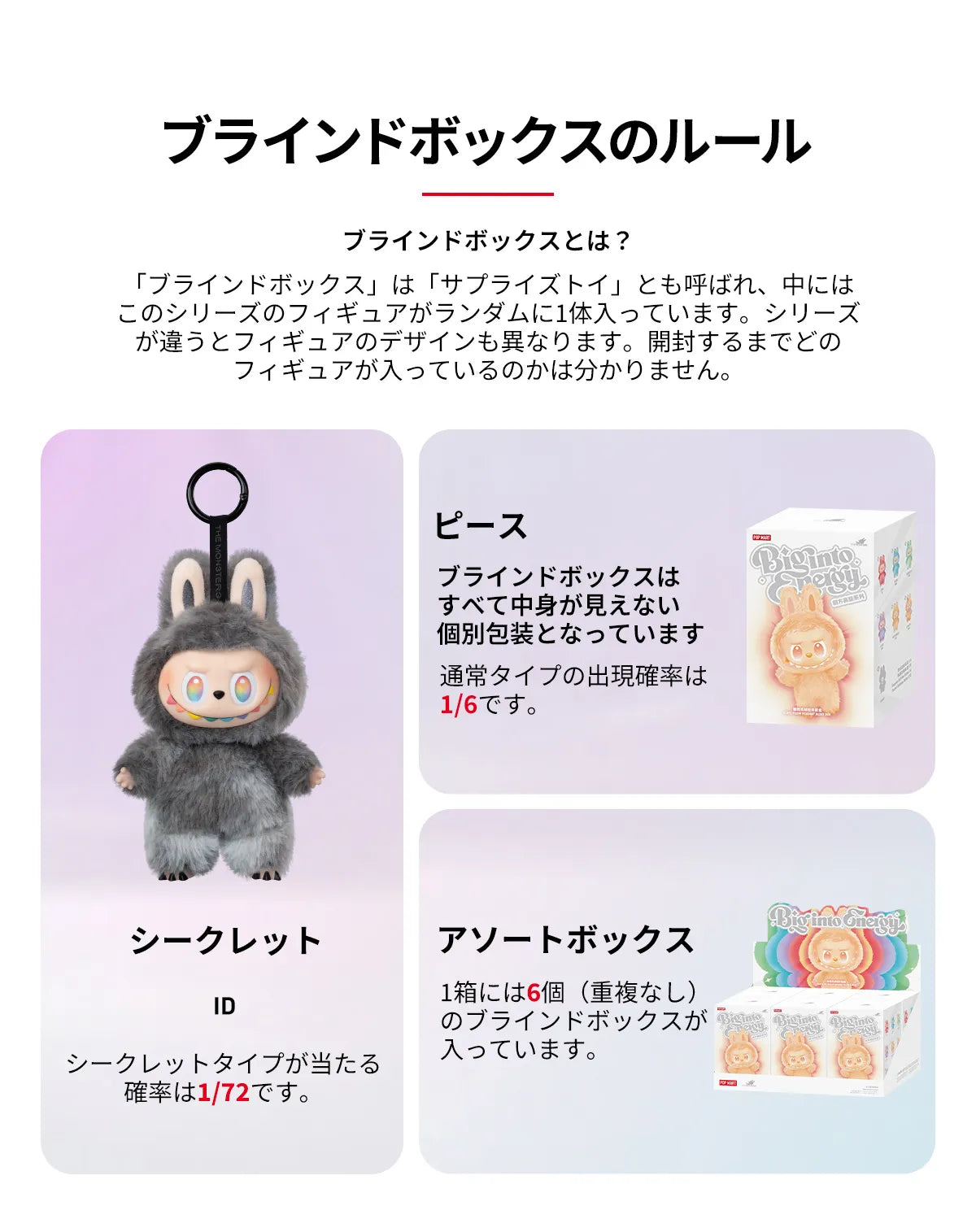 Labubu the Monsters Big Into Energy Series - Plush Pendant