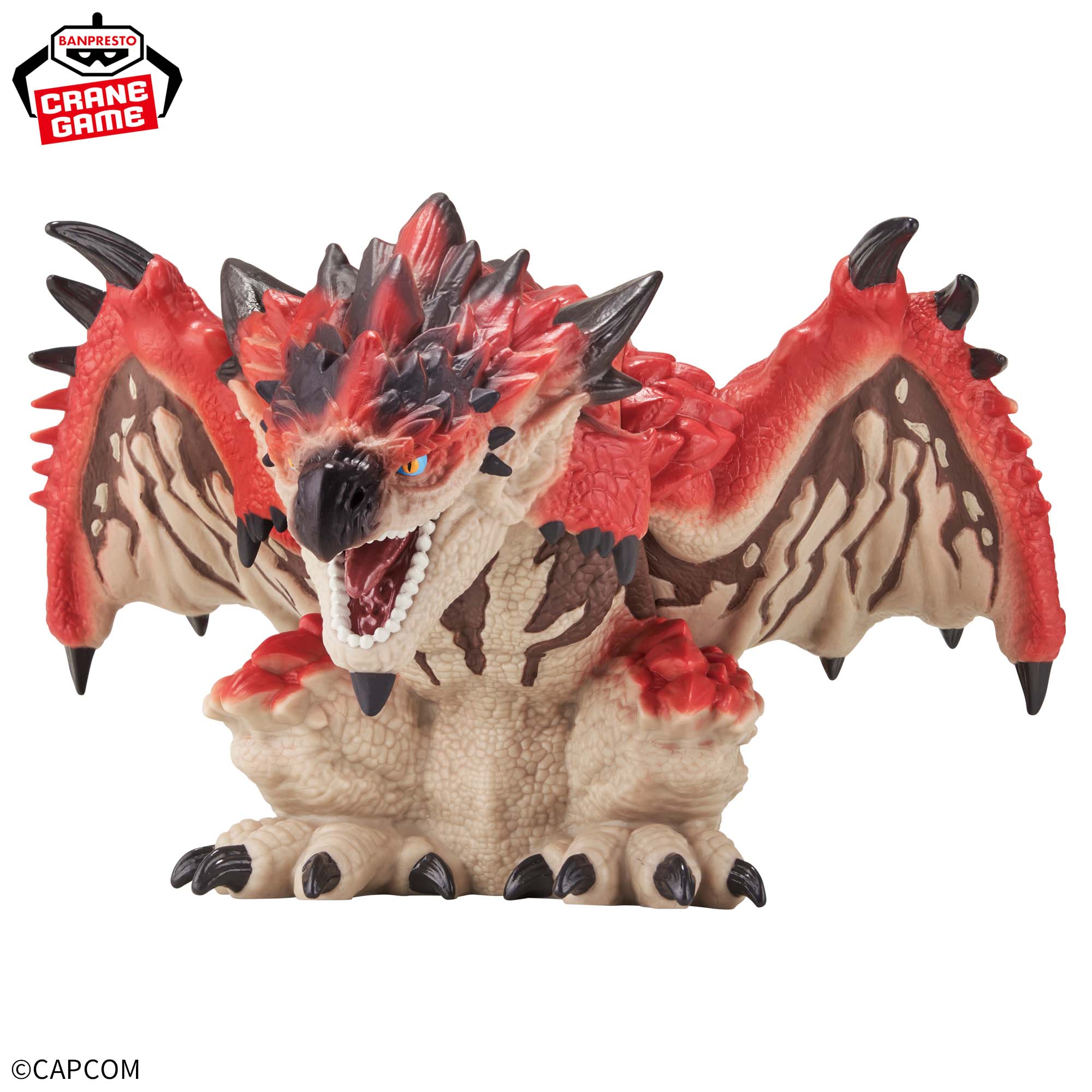 MONSTER HUNTER FIGURE MONSTER HUNTER THE SEATED BEAST RATHALOS FIERCE BATTLE - THE MALE FIRE DRAGON RATHALOS