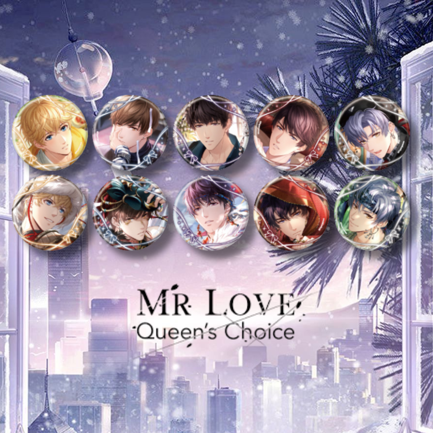 Mr Love: Queen's Choice - Trading Can Badge 31 Set 2 Official