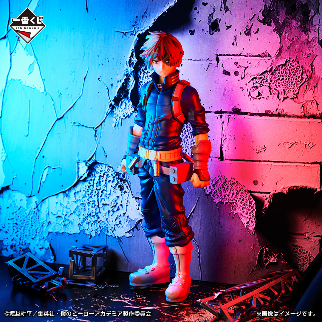 MY HERO ACADEMIA FIGURE - ICHIBAN KUJI FRIENDS - PRIZE E - TODOROKI SHOTO -