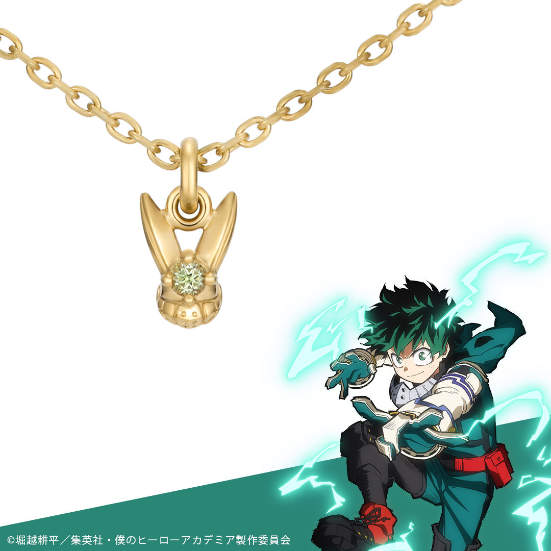 My Hero Academia x U-Treasure - Petit Series Silver Necklace Yellow Gold Coating Ver. (4 Types)