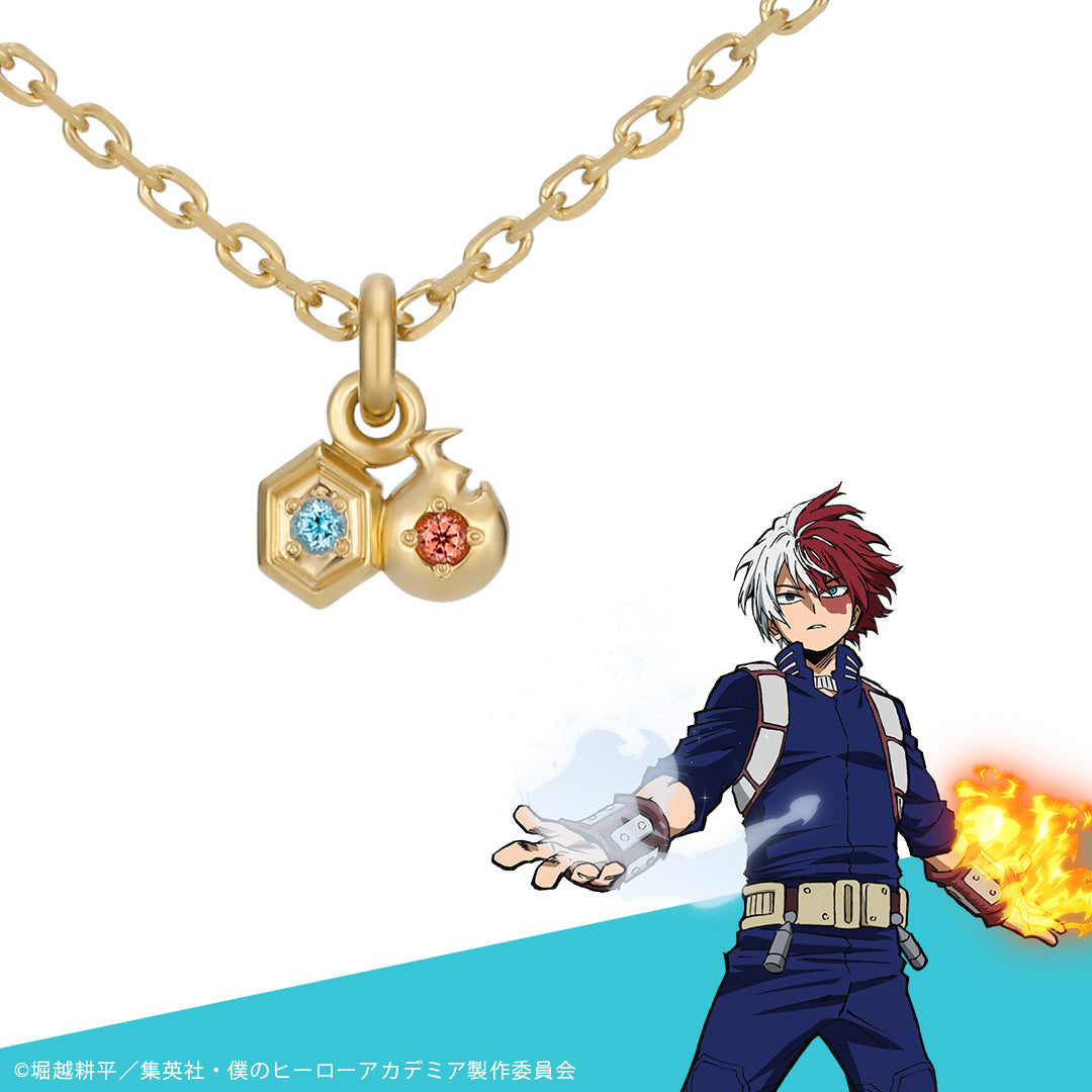 My Hero Academia x U-Treasure - Petit Series Silver Necklace Yellow Gold Coating Ver. (4 Types)