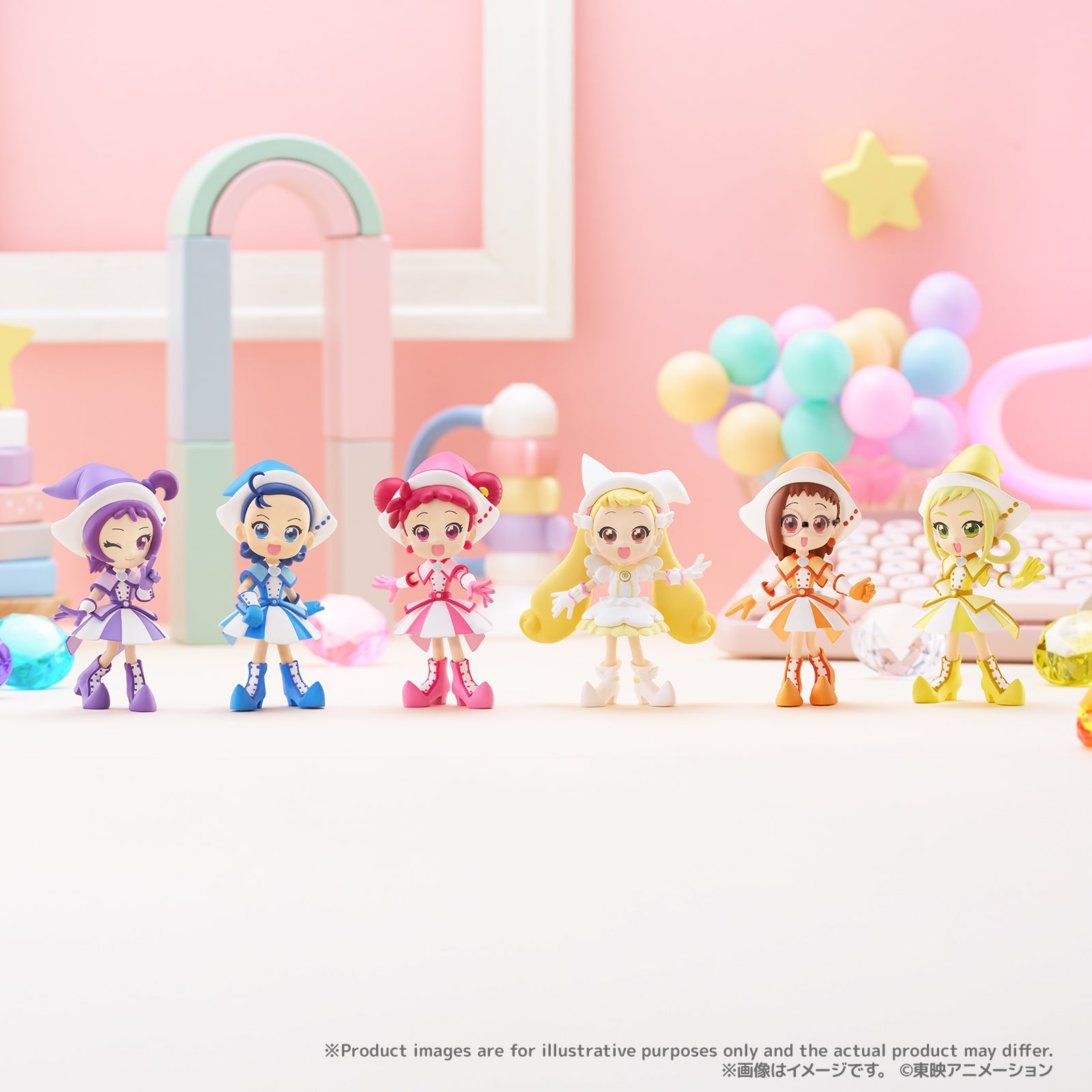 Magical Doremi PalVerse Figures - Complete Set of 6 Types [Pre