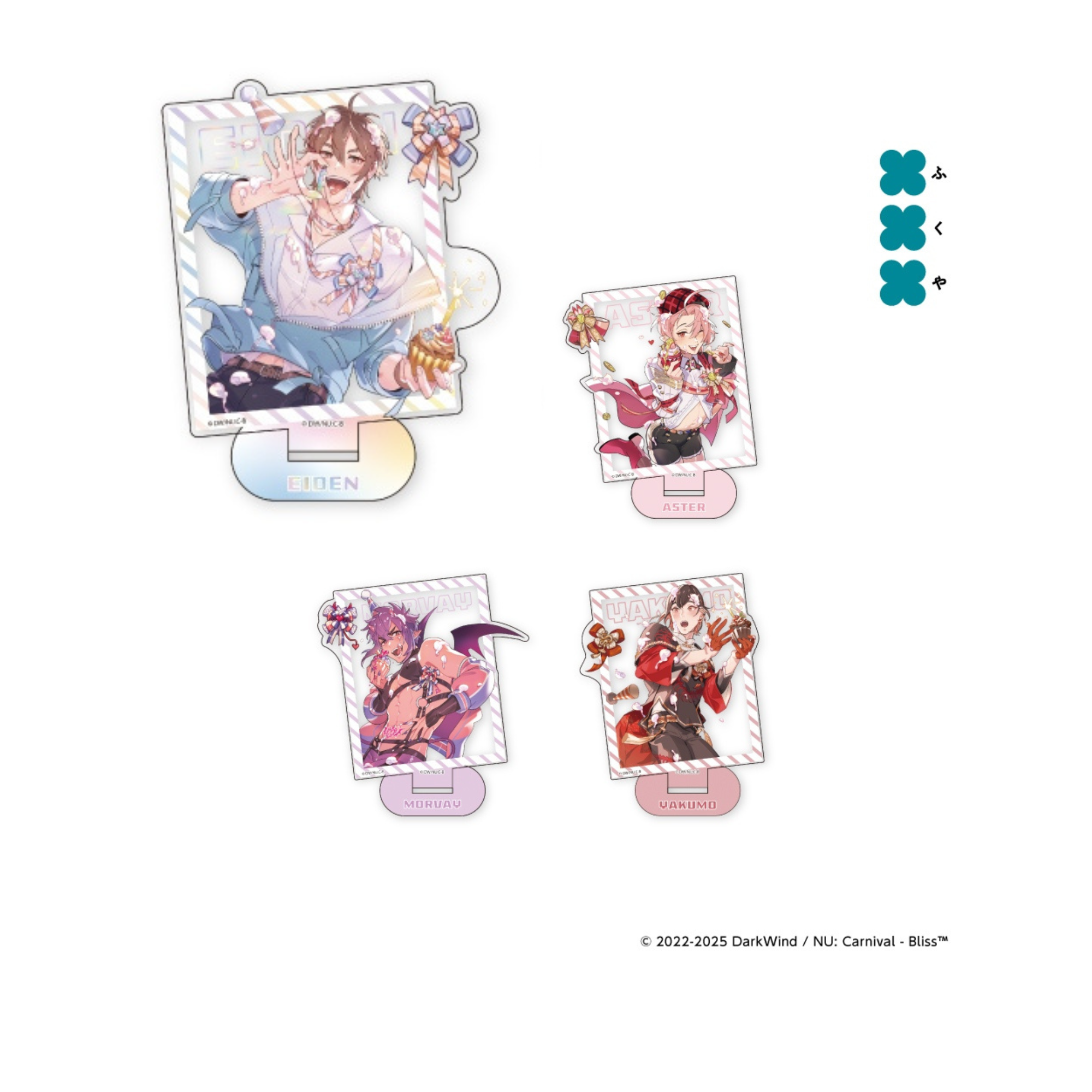 NU: Carnival Bliss GiGO Exclusive - Acrylic Stand vol.1 (4 Types)