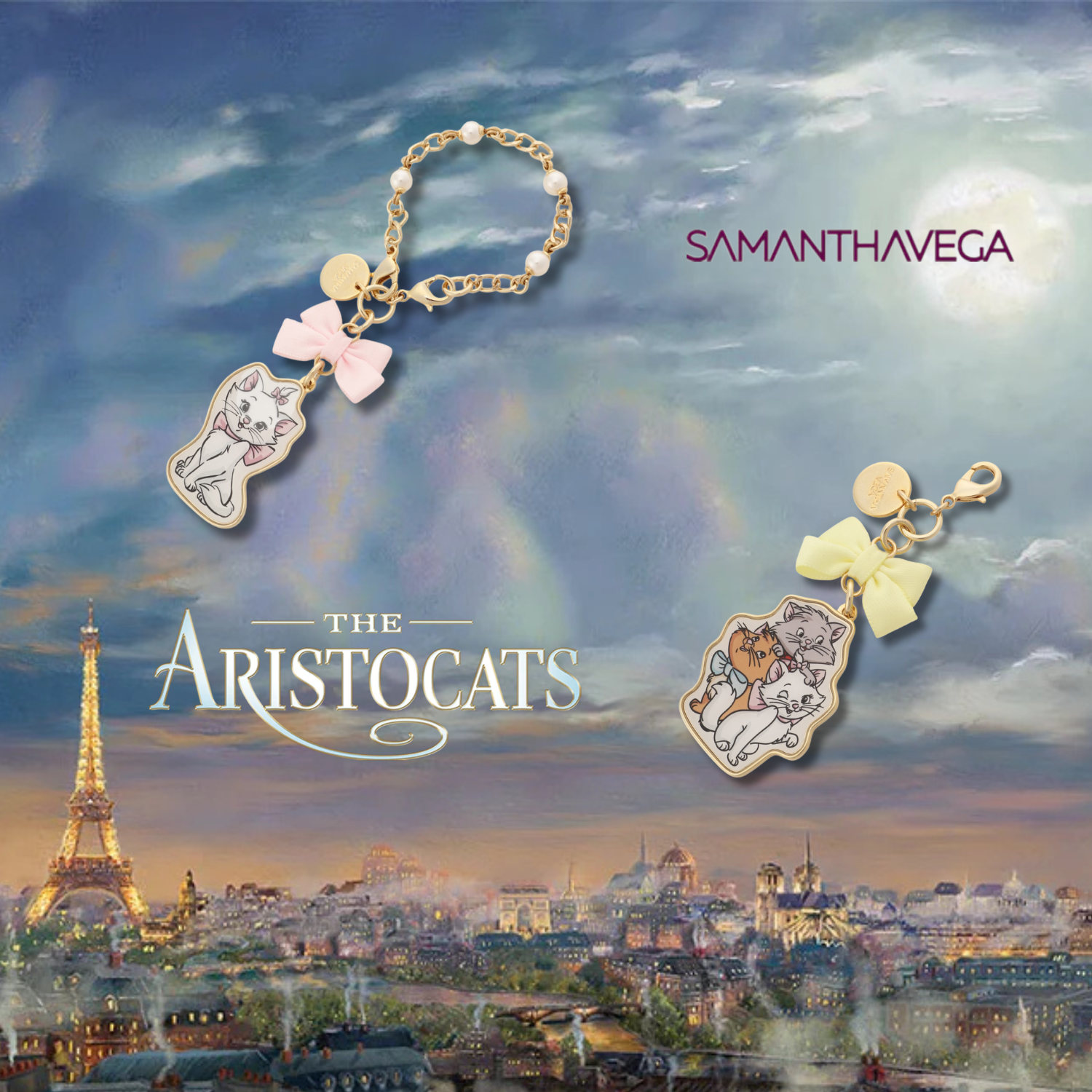 Marie The Aristocats x SAMANTHA VEGA Collection - Bag Charm (2