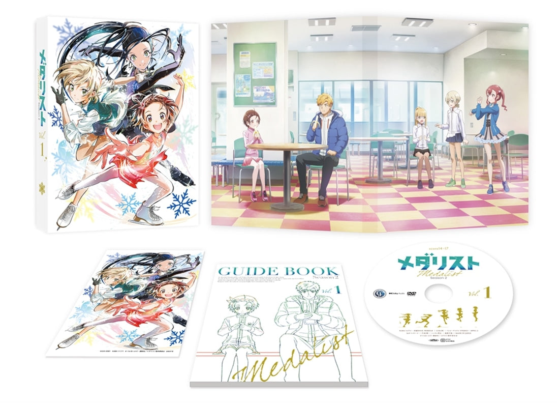 Medalist - Season 2 Vol 1 DVD / BluRay + Bonus A3 Clear Poster C