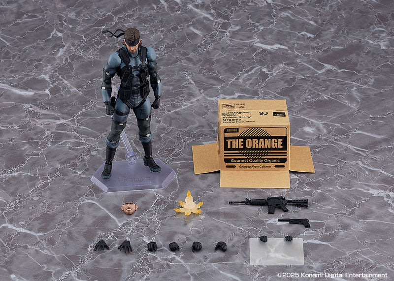 Metal Gear Solid 2 Sons of Liberty Figma Figure - Solid Snake MGS2 ver. Update Edition