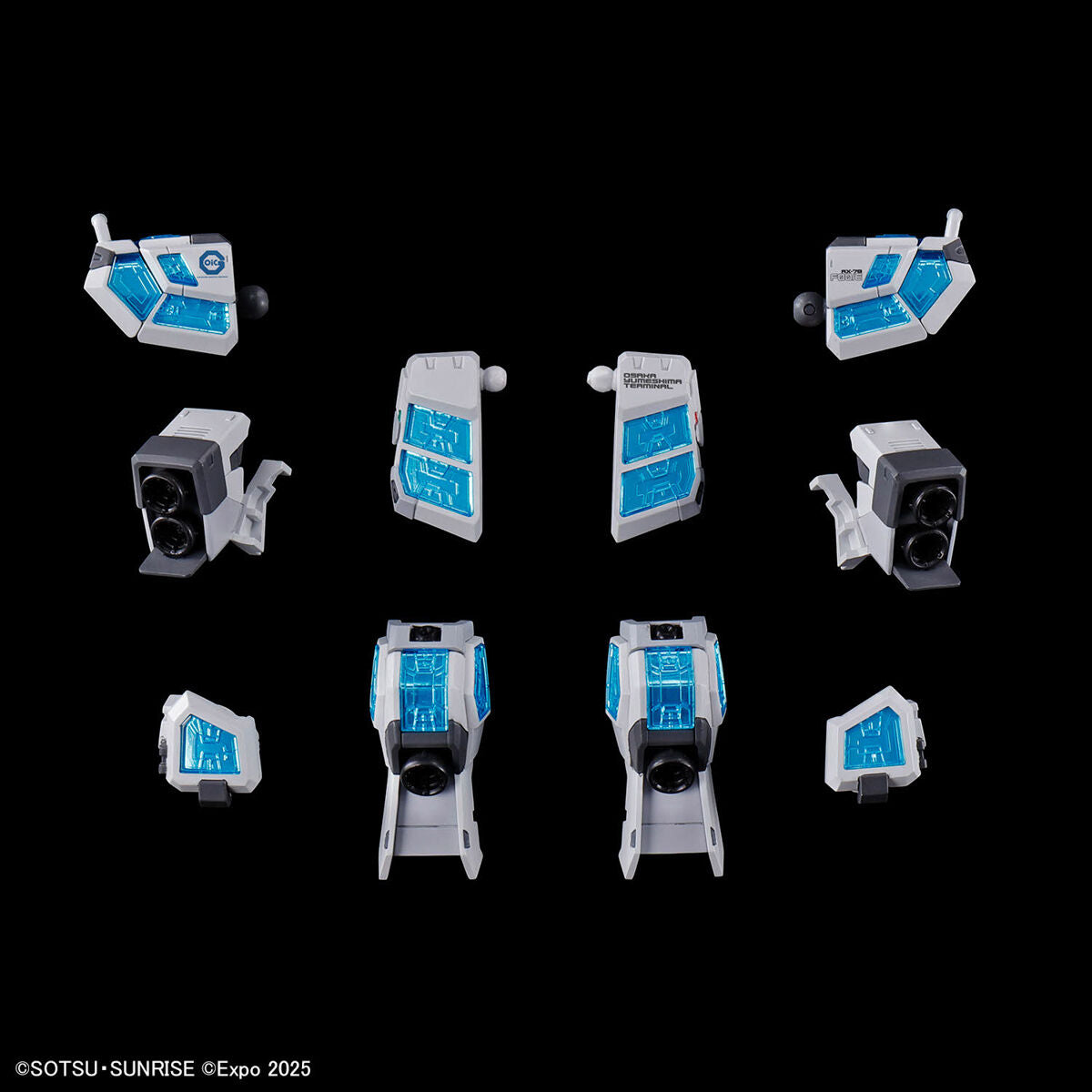 Expo 2025 Osaka Kansai Japan Mobile Suit Gundam - Expo2025 1/144 Rx-78 F00/e Gundam (ex-001 Glass Feather Equipped)