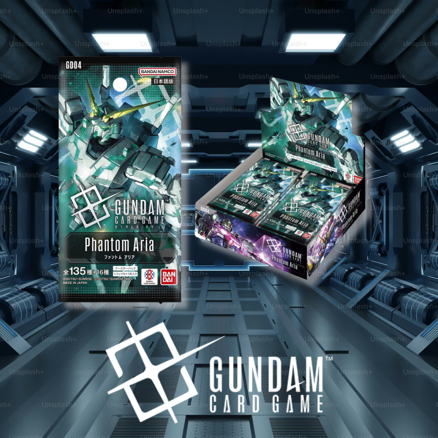 未使用品 GUNDAM CARD GAME Phantom Aria 6個セット Phantom Aria Booster Box Case - Phantom Aria - Gundam Card Game