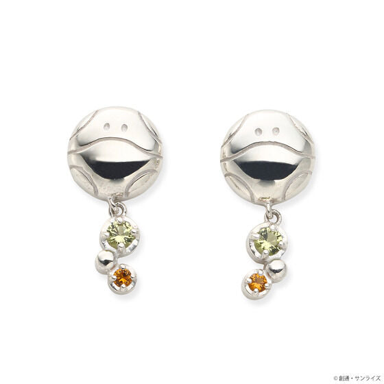 Mobile Suit Gundam STRICT-G x THE KISS - Haro Silver Earrings
