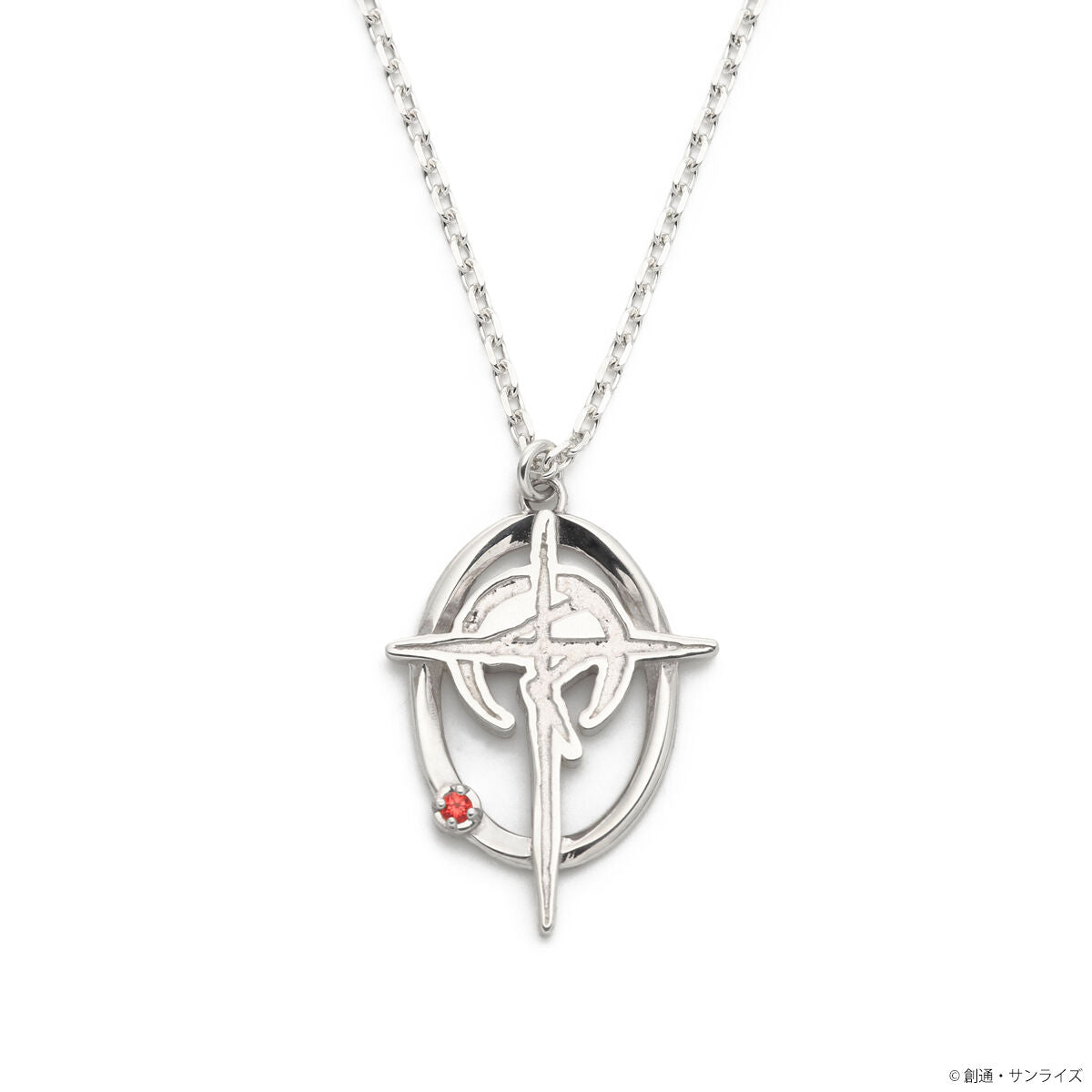 Mobile Suit Gundam STRICT-G x THE KISS - Silver Necklace [Pre