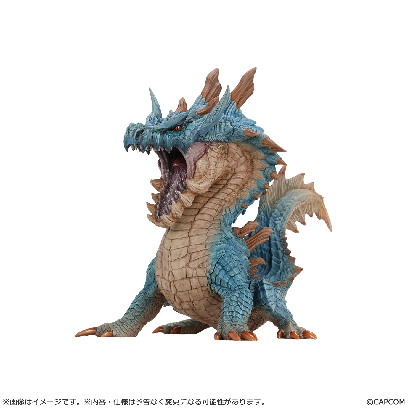 Monster Hunter Capcom Figure Builder Soft Vinyl Model - Lagiacrus
