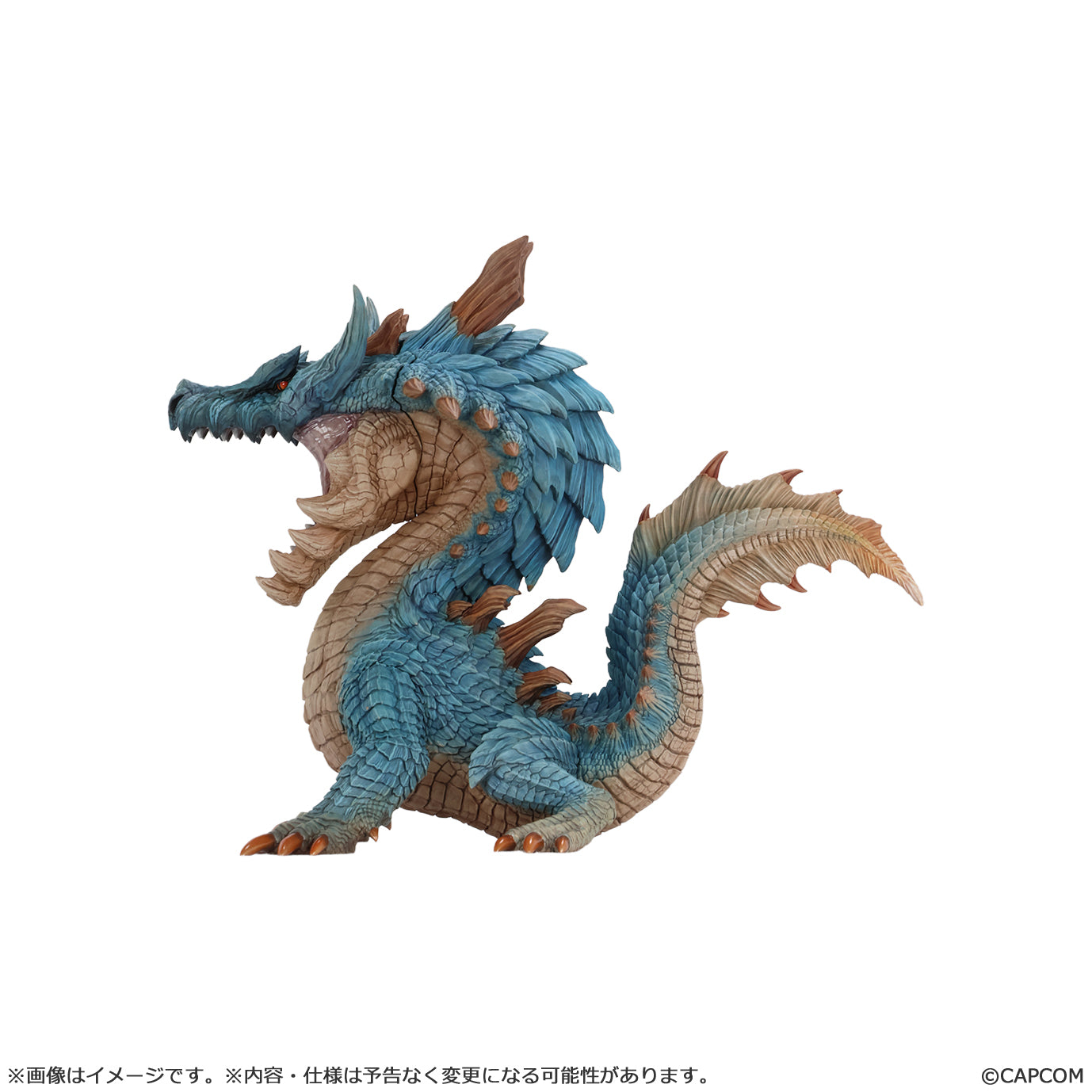 Monster Hunter Capcom Figure Builder Soft Vinyl Model - Lagiacrus