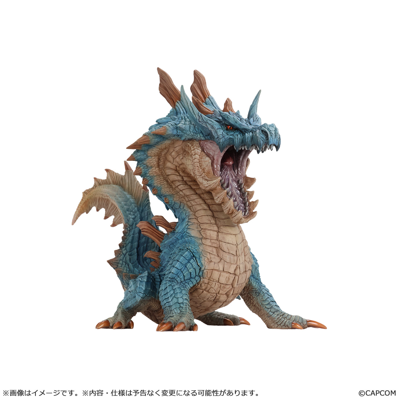 Monster Hunter Capcom Figure Builder Soft Vinyl Model - Lagiacrus