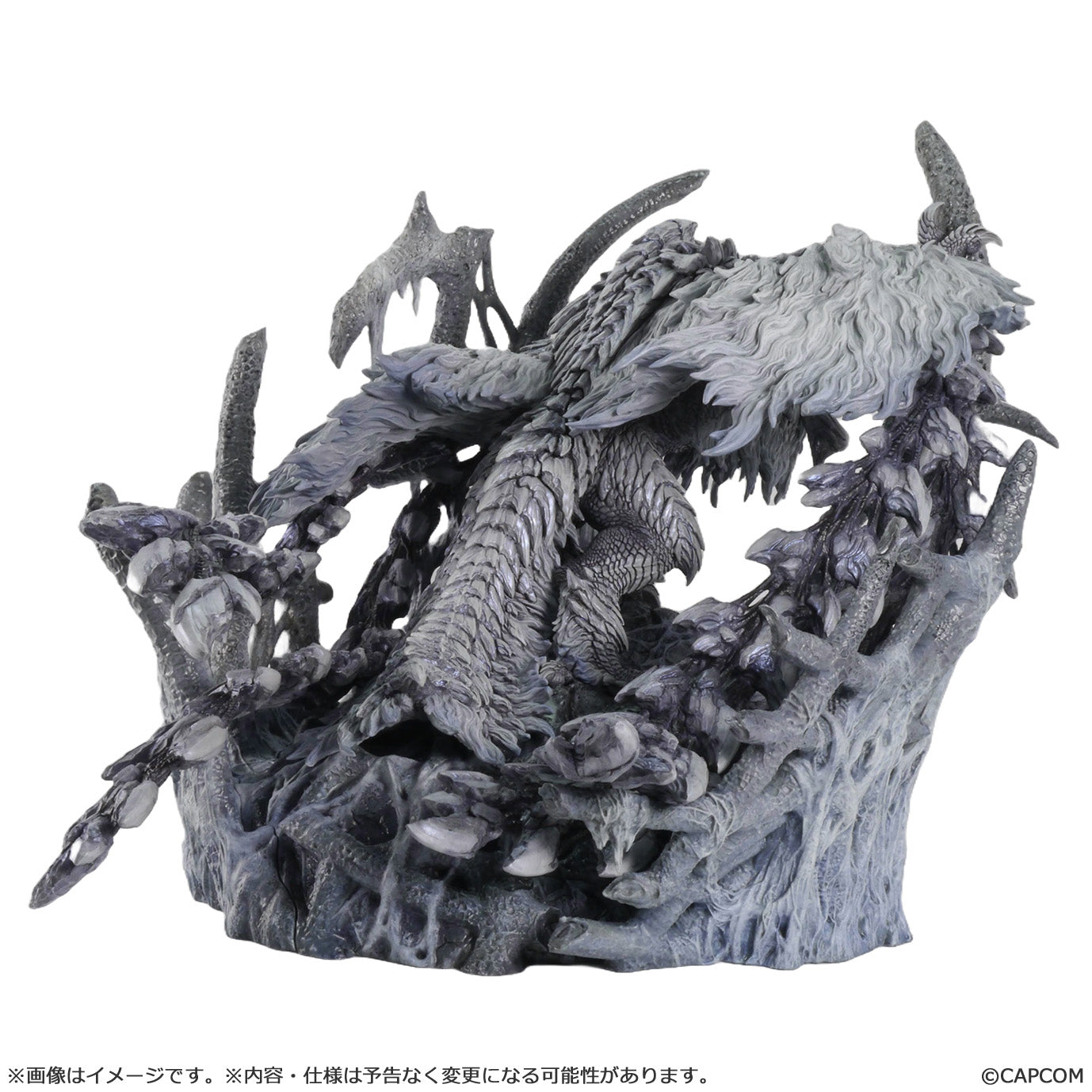 Monster Hunter Wilds Capcom Figure Builder Creators Model - Chain Blade Wyvern Arkveld