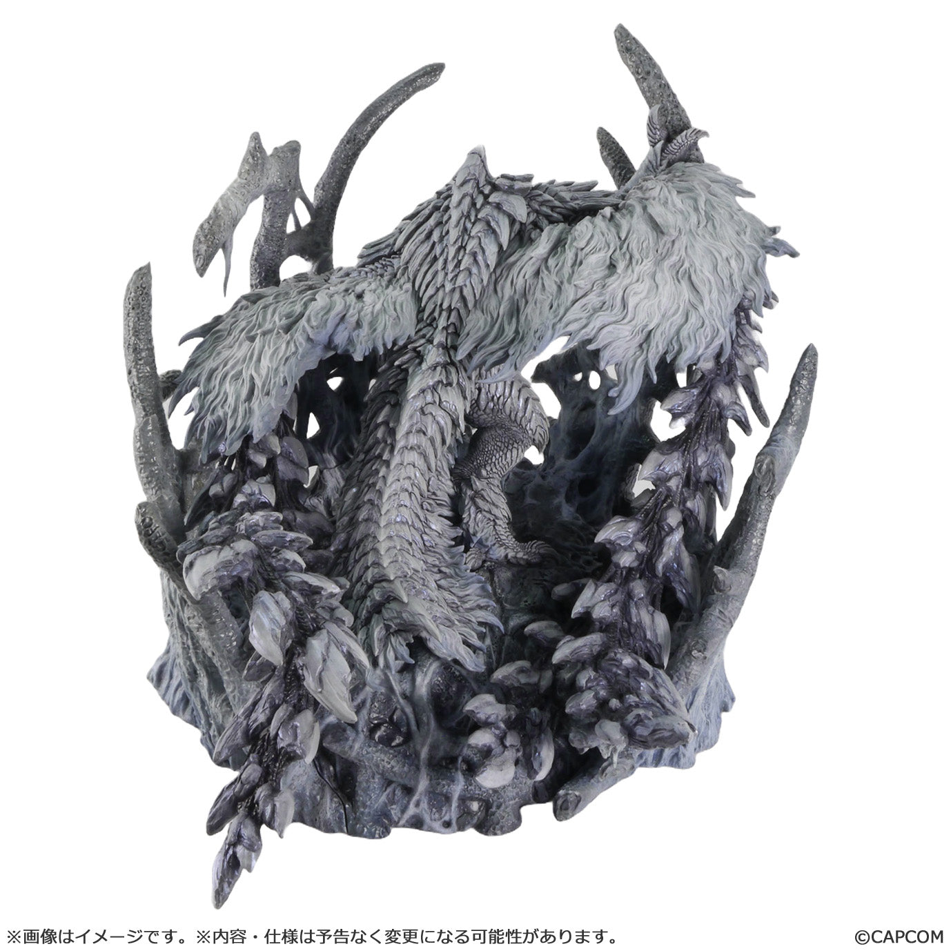 Monster Hunter Wilds Capcom Figure Builder Creators Model - Chain Blade Wyvern Arkveld