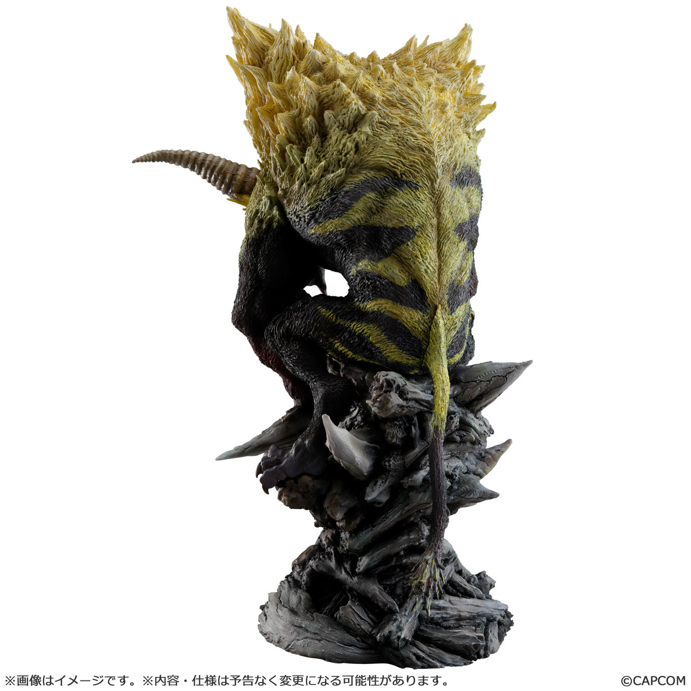 Monster Hunter Wilds Capcom Figure Builder Creators Model - Gold Lion Furious Rajang Reprint Edition