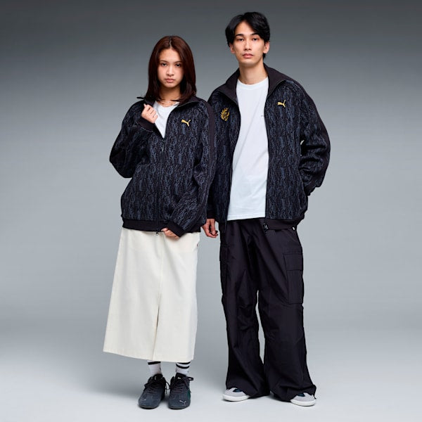 Monster Hunter Wilds x Puma - Unisex Arkveld T7 Track Jacket Puma Black