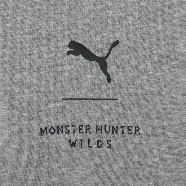 Monster Hunter Wilds x Puma - Unisex Felyne Grey Hoodie
