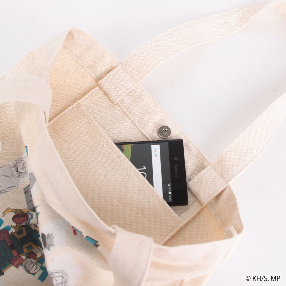 My Hero Academia - Izuku Midoriya Crack Print Canvas Tote Bag