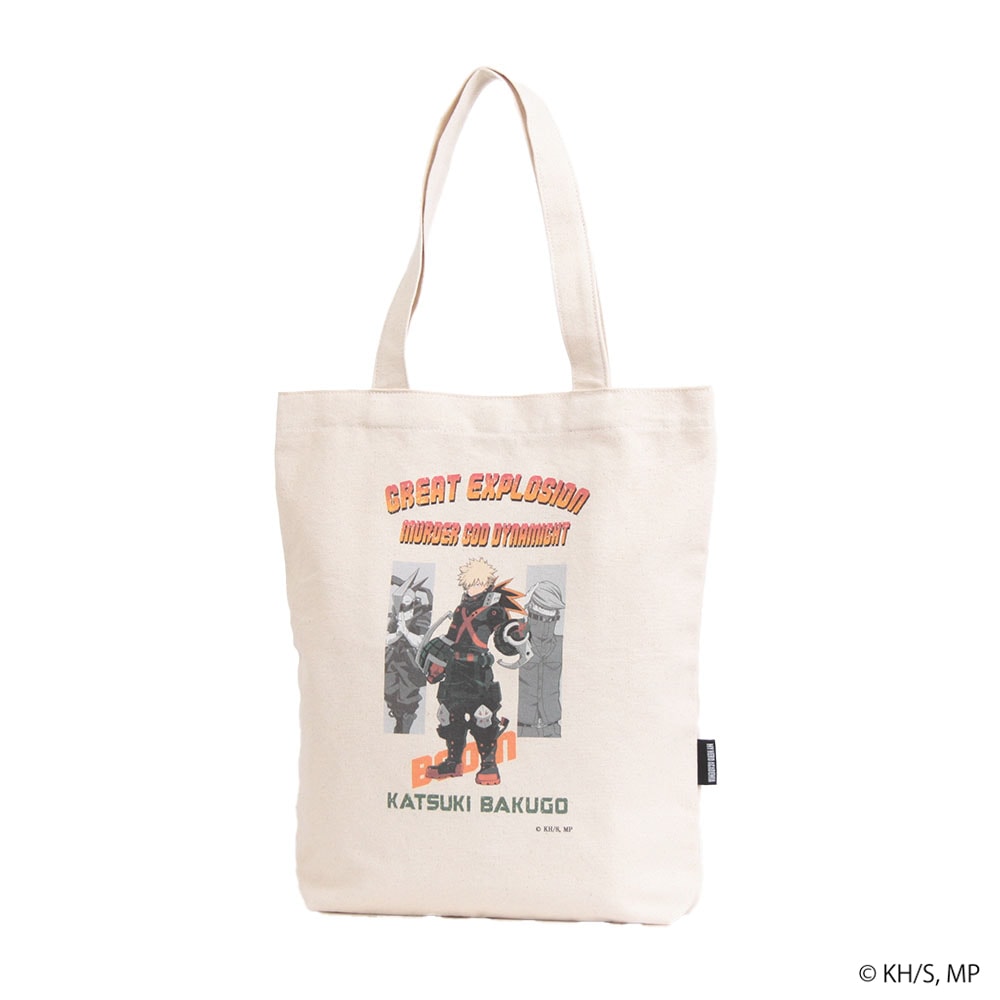 My Hero Academia - Katsuki Bakugo Crack Print Canvas Tote Bag