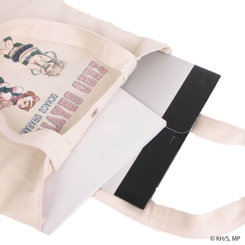 My Hero Academia - Ochaco Uraraka x Himiko Toga Crack Print Canvas Tote Bag
