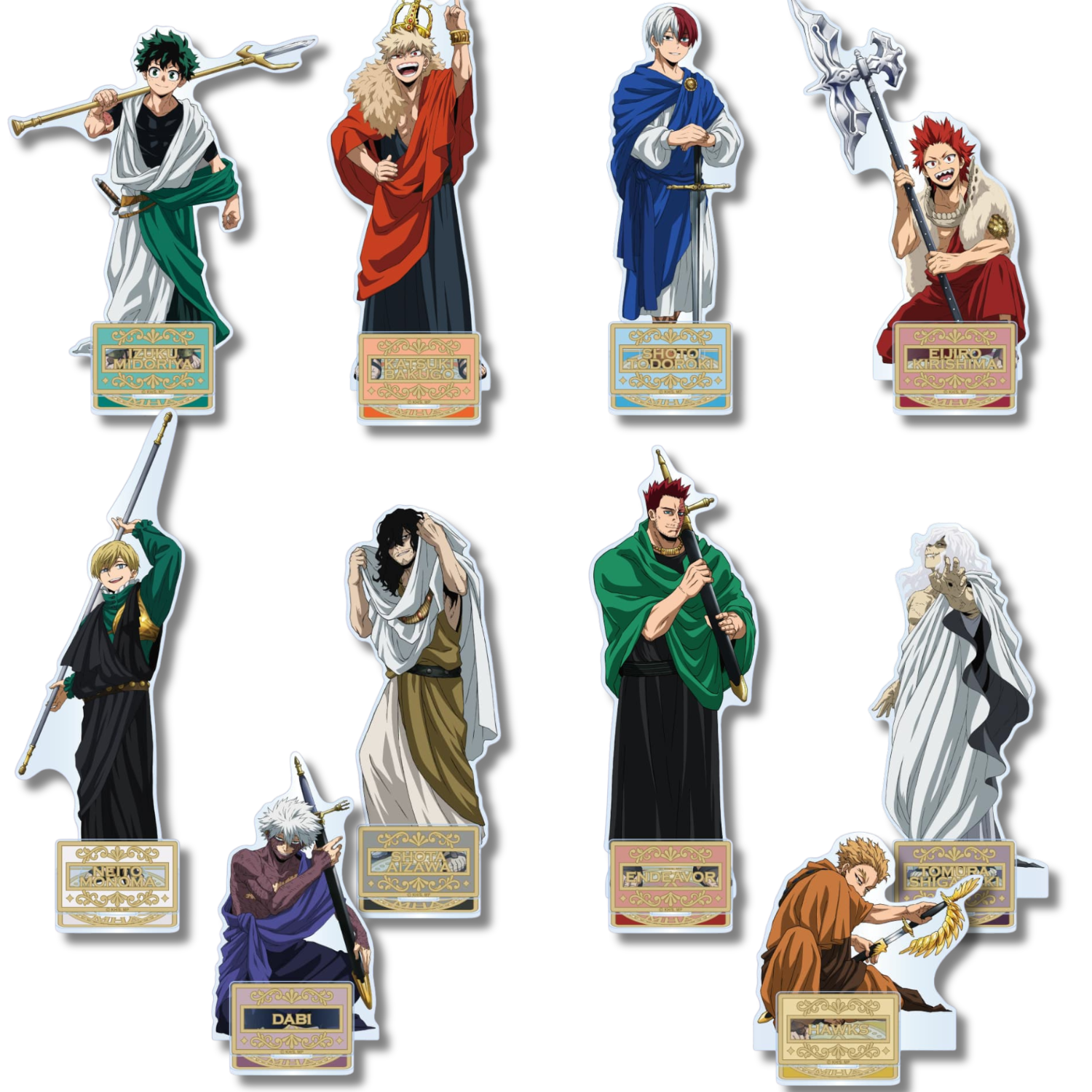 My Hero Academia 10th Anniversary The Ten Great Heroes Assemble