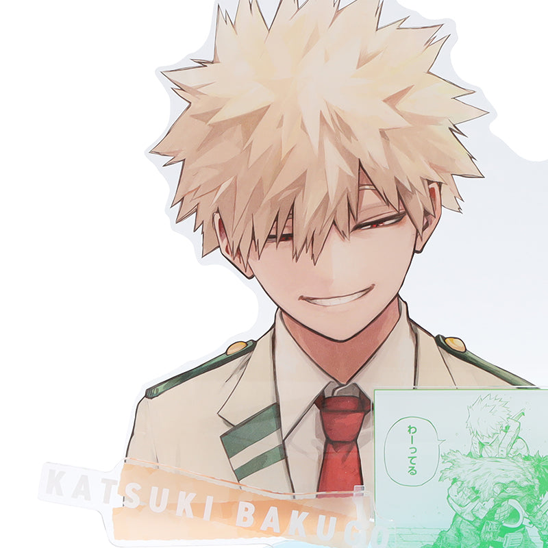 My Hero Academia Acrylic GIGA Figures Izuku Midoriya and Katsuki Bakugo