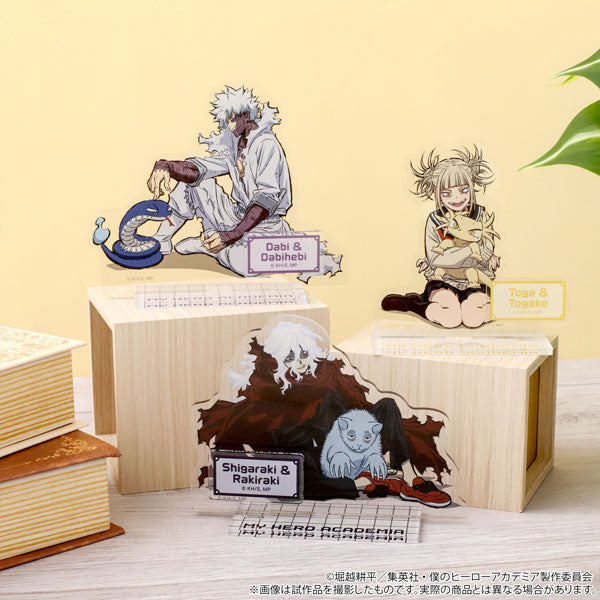 My Hero Academia Acrylic Stand/MVAnimals - Himiko Toga & Togake