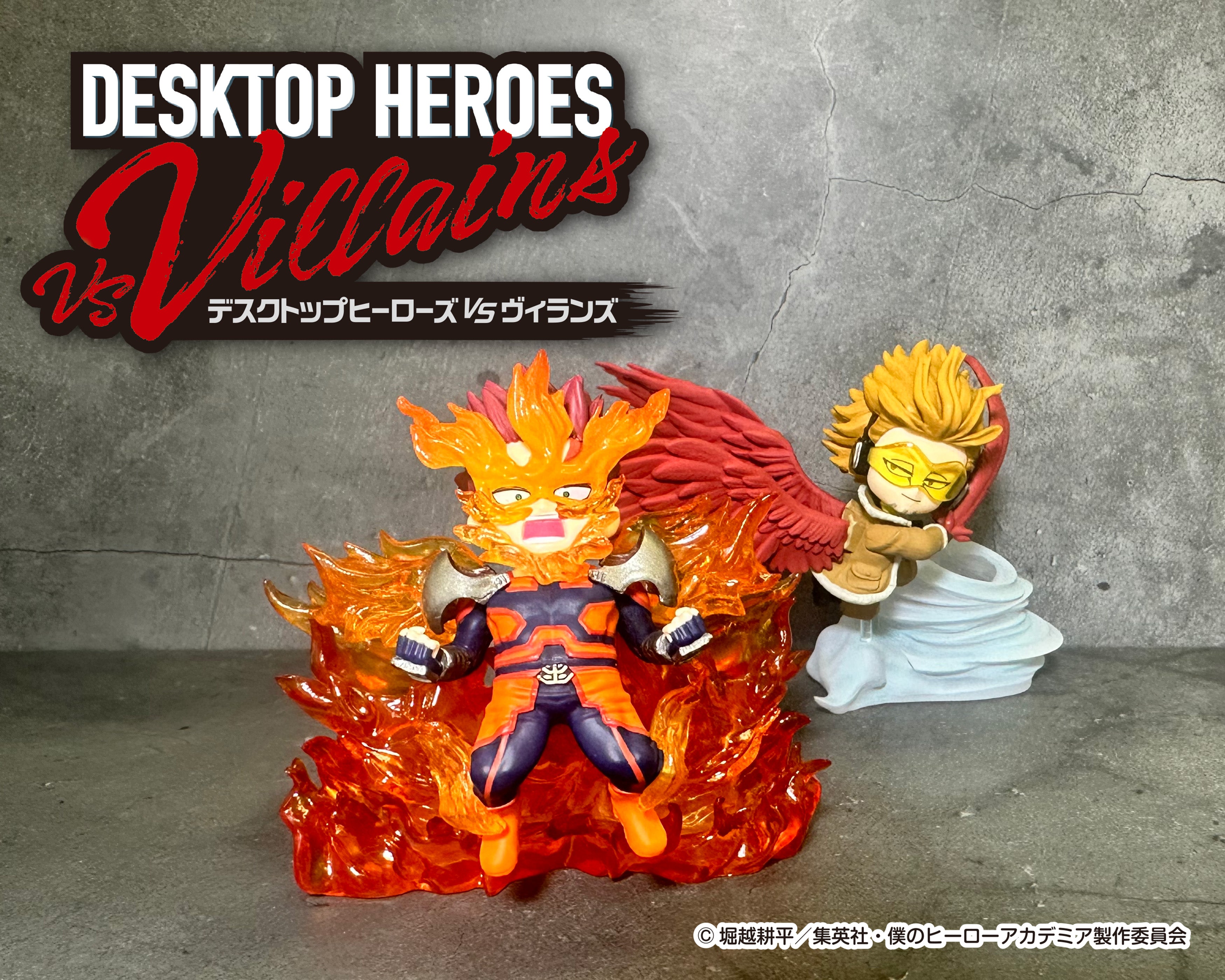 My Hero Academia DesQ - Desktop Heroes vs Villains Re-Ment Figure Complete Set of 6 Types