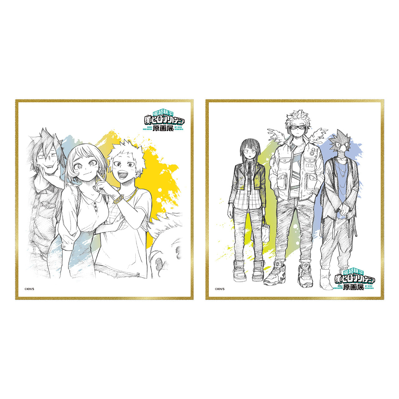 My Hero Academia Original Art Exhibition - Shikishi Collection Complete Set of 8 Types