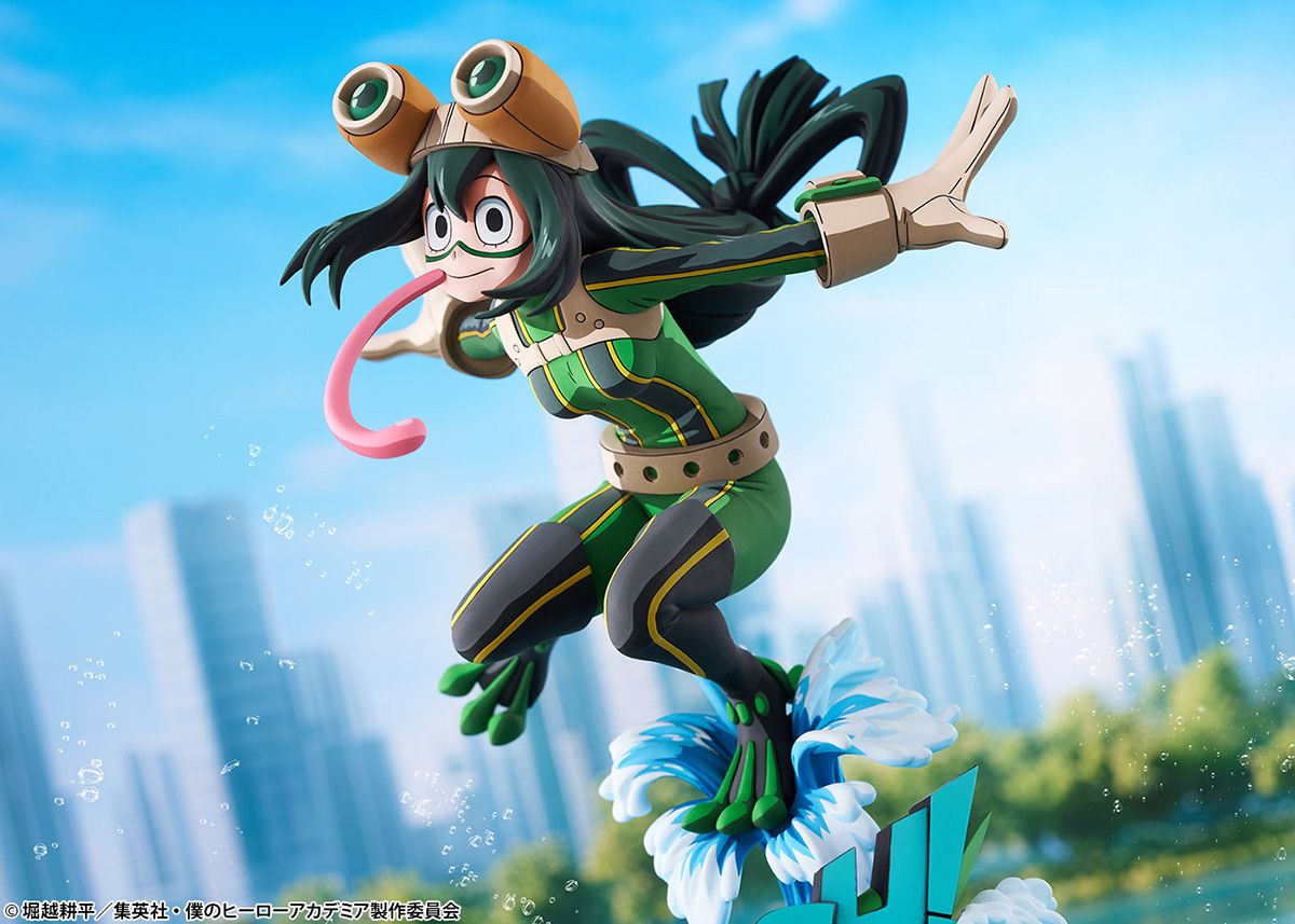My Hero Academia Palette Masters Figure - Tsuyu Asui Hero Suit 2D Ver.