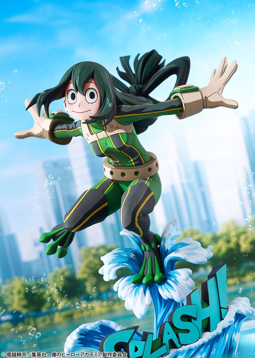 My Hero Academia Palette Masters Figure - Tsuyu Asui Hero Suit 2D Ver.